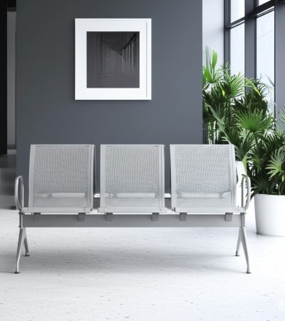 3-link office bench, gray office bench, waiting room bench, non-padded bench, metal office bench, office seating, public seating bench, reception area bench, visitor bench, hospital waiting bench, durable office bench, 3-seat bench, gray metal bench, bench for lobby, office furniture, waiting bench, commercial bench, minimalist bench, institutional seating, school waiting bench, office visitor seat, non-cushioned bench, workplace seating, conference waiting bench, strong metal bench, ergonomic bench, 3-person bench, sleek design bench, gray finish bench, heavy-duty bench, space-saving bench, modern bench, office hallway bench, customer waiting bench, non-upholstered bench, multipurpose bench, government office bench, queue seating bench, welded steel bench, powder-coated bench, rust-resistant bench, gray color bench, industrial design bench, durable seating, public bench, low-maintenance bench, bench for offices, steel leg bench, airport waiting bench, minimalist office furniture, seating solution, stable bench, functional bench, easy-to-clean bench, bench without padding, compact bench, staff waiting bench, fixed seat bench, bench for clinics, clean line design bench, bench for schools, gray reception bench, guest seating bench, strong office bench, indoor use bench, workplace bench, affordable bench, utility bench, corporate waiting bench, break room bench, waiting lounge bench, steel frame bench, bench for corridors, streamlined bench, reception furniture, bench for public use, gray seating bench, visitor lobby bench, practical office bench, efficient seating option, modern workplace bench, clean aesthetic bench, hard-surface bench, reception waiting bench, cost-effective bench, sleek gray bench, long-lasting bench, gray industrial bench, business lobby bench, low-profile bench, professional waiting bench, bench for waiting areas, customer service bench, meeting room bench, three-seat bench, reception hall bench.