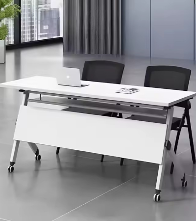 foldable training study table, folding study desk, collapsible training table, portable study table, training room table, foldable student desk, mobile training table, study table with foldable legs, space-saving training desk, compact folding study table, training table with wheels, foldable conference table, modular training desk, foldable classroom table, ergonomic folding study table, study table for training centers, folding seminar table, training desk for meetings, study table for limited spaces, training furniture table, multi-purpose foldable table, training table with storage, lightweight foldable study desk, folding desk for students, plastic foldable training table, wooden foldable study table, metal frame foldable table, easy setup training desk, movable foldable training table, stackable folding study desk