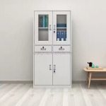 half glass door cabinet, office cabinet with glass doors, glass and metal storage cabinet, half glass file cabinet, wooden cabinet with glass doors, metal half-glass cabinet, office storage glass cabinet, cabinet with upper glass doors, glass door office cupboard, lockable glass door cabinet, half-glass bookcase cabinet, half-glass filing cabinet, display and storage cabinet, two-door half-glass cabinet, upper glass lower solid cabinet, executive glass door cabinet, glass front office cabinet, cabinet with transparent doors, half glass showcase cabinet, cabinet for documents and display, glass door document cabinet, cabinet with glass and wooden doors, hybrid office storage cabinet, half view storage cupboard