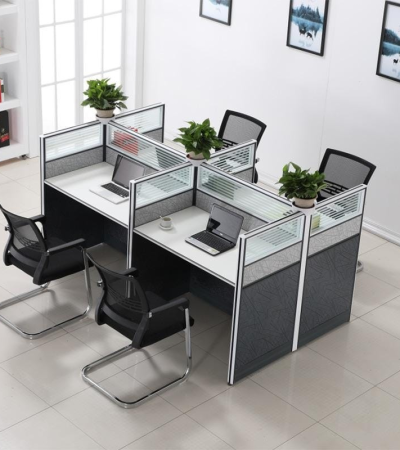 modern 4-way modular workstation, 4-person office workstation, modular office desk for 4, 4-seat office cubicle, four-way modular working station, open plan office desk, modular team desk, collaborative workstation desk, 4-user modular office table, modern shared workstation, space-saving office station, 4-way cubicle setup, modular work desk for teams, modern office pod for 4, professional team workstation, modular office furniture for 4 staff, ergonomic modular working station, 4-user desk cluster, co-working modular desk, modern cluster workstation, 4-station modular office desk, modular partition workstation, shared modular workspace, four-person office benching system