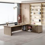 Experience a powerful blend of durability and modern design with the Executive Desk featuring a sturdy metal frame. Designed for senior professionals and executives, this desk combines elegance with performance, offering a spacious surface and a robust metal base for long-lasting office use. Ideal for contemporary office environments.