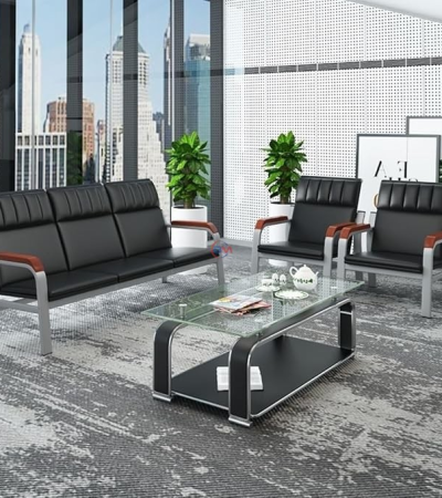 The 5-Seater Airport Waiting Bench offers ample, durable seating for high-traffic areas like airports, hospitals, and reception lounges. Built with a heavy-duty steel frame, anti-rust coating, and ergonomic perforated seats, it combines functionality with modern minimalism. Perfect for long-term commercial use.