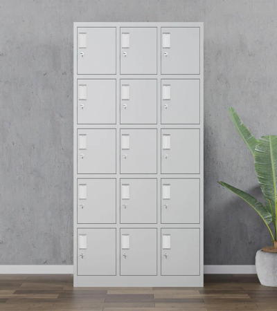 15 locker steel cabinet, steel cabinet with 15 lockers, metal 15-door storage cabinet, office steel locker cabinet, 15 compartment steel locker, durable steel locker cabinet, 15-locker metal storage unit, powder-coated steel cabinet 15-door, industrial locker cabinet, school and office steel locker, employee storage steel cabinet, multi-door steel locker unit, 15-locker organizer cabinet, personal locker cabinet steel, heavy-duty metal locker cabinet, secure steel cabinet with multiple lockers, 15-locker wardrobe cabinet, steel storage locker for staff, grey steel locker cabinet, steel cabinet for gym or office, compact steel locker system, 15-unit steel filing locker