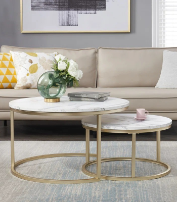 wo set nesting coffee table, 2-piece nesting coffee table, modern nesting coffee tables, stackable coffee table set, space-saving coffee table set, nesting center tables, round nesting coffee tables, square nesting coffee table set, wooden nesting coffee tables, minimalist nesting coffee table, contemporary nested table set, stylish nesting tables for living room, compact living room table set, modern dual coffee table, nesting cocktail tables, nesting tables with metal frame, nested marble top tables, set of 2 coffee tables, nesting lounge tables, small and large coffee table pair, modern table set for living area, space-efficient coffee tables, nesting sofa side tables, luxury nesting table set