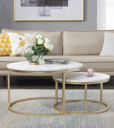 wo set nesting coffee table, 2-piece nesting coffee table, modern nesting coffee tables, stackable coffee table set, space-saving coffee table set, nesting center tables, round nesting coffee tables, square nesting coffee table set, wooden nesting coffee tables, minimalist nesting coffee table, contemporary nested table set, stylish nesting tables for living room, compact living room table set, modern dual coffee table, nesting cocktail tables, nesting tables with metal frame, nested marble top tables, set of 2 coffee tables, nesting lounge tables, small and large coffee table pair, modern table set for living area, space-efficient coffee tables, nesting sofa side tables, luxury nesting table set