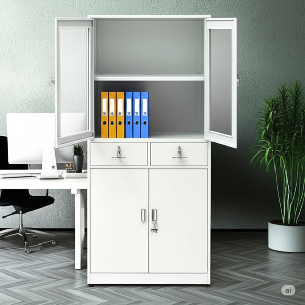 2-door metallic office cabinet, metal office storage cabinet, double door steel cabinet, lockable metal cabinet, office filing cabinet with doors, heavy-duty metal storage cabinet, steel 2-door cabinet for office, secure metallic office cupboard, modern metal filing cabinet, tall metal office cabinet, steel cabinet with shelves, 2-door metal cupboard, durable office cabinet metal, industrial metal cabinet for office, office cabinet with lock and key, steel document storage cabinet, secure filing cabinet for office, metal office cupboard with 2 doors, metal cabinet for files and supplies, office metal cabinet with adjustable shelves, steel storage locker cabinet, metal filing cupboard for workplace, powder-coated office cabinet