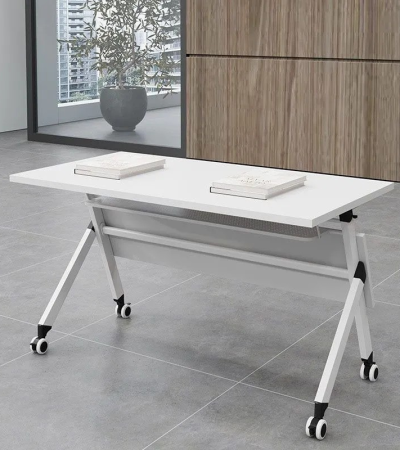 FT01 training table, foldable training table, foldable office table, mobile training desk, collapsible training table, space-saving office table, conference room table, folding seminar desk, office training room table, modern training desk, lockable wheeled table, office desk with wheels, compact training table, training table with modesty panel, workspace folding table, foldable classroom desk, seminar room furniture, movable training table, collapsible meeting desk, folding workstation table, FT01 desk, modular training table, office table Kenya, education training table, adjustable office training table, lightweight foldable desk, ergonomic training table, office table for events, space-efficient desk, corporate training furniture, multi-use training table.