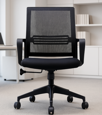 The Studio High Back Chair is the perfect blend of comfort, elegance, and support for modern workspaces. Designed with a tall backrest