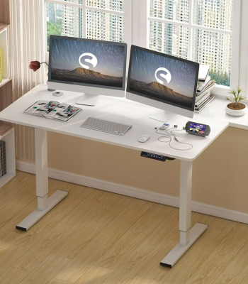 Short Description – 1.2CM Electrical Adjustable Table The 1.2CM Electrical Adjustable Table is a modern ergonomic workstation designed to enhance comfort, flexibility, and productivity. Featuring an advanced electrical height-adjustment system, this table allows you to seamlessly switch between sitting and standing positions with just a touch of a button. Its 1.2-meter surface provides ample workspace for laptops, monitors, and office accessories, making it perfect for both professional and home office setups. Built with durable materials and a sleek finish, this adjustable table combines style with functionality. It promotes better posture, reduces fatigue, and supports a healthier work routine. Whether for long working hours, study sessions, or creative projects, this electric desk is a smart solution for a dynamic workspace. Key Features: 1.2CM size design – Compact yet spacious enough for daily tasks. Electric height adjustment – Smooth and effortless transitions. Ergonomic benefits – Encourages better posture and reduces strain. Durable build – Strong materials for long-lasting use. Versatile usage – Ideal for offices, home workspaces, or study rooms.