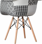 Armrest Patchwork Chair - Image 2