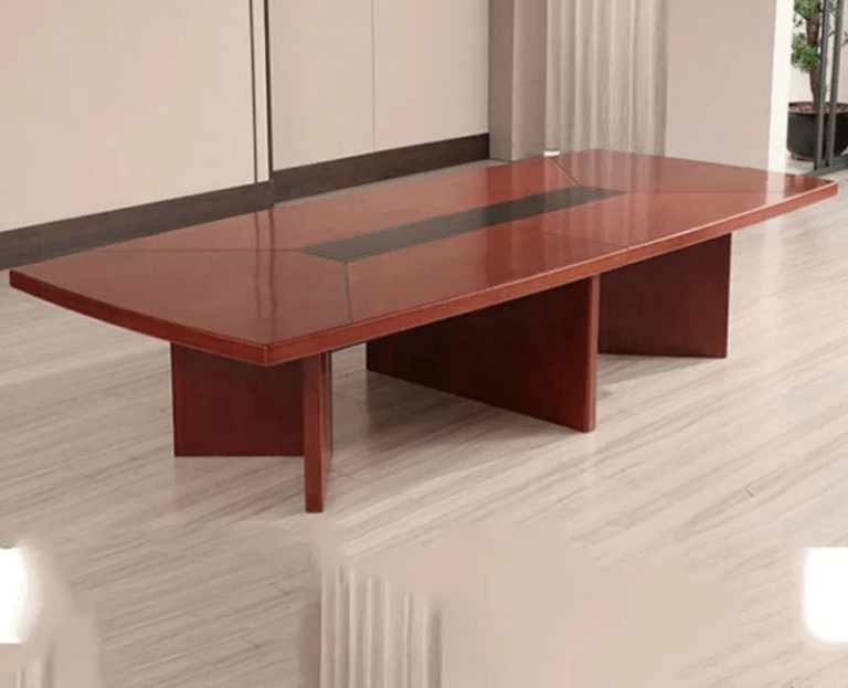 Gookenya office Boardroom Table Prices In kenya Elevate your meeting space with the Mahogany Office Boardroom Table, a sophisticated centerpiece designed for professionalism, durability, and timeless elegance. Perfect for boardrooms, conference rooms, and executive meeting areas, this table combines functionality with a luxurious mahogany finish that adds a touch of prestige to any office environment. Crafted from high-quality solid wood, this table is built to withstand daily use while maintaining its sleek, polished appearance. Its spacious surface accommodates multiple participants comfortably, making it ideal for collaborative meetings, presentations, and strategic discussions. The rich mahogany finish complements modern and classic office interiors, providing a professional yet stylish focal point in your workspace. Designed with both aesthetics and practicality in mind, the table features sturdy legs and reinforced construction, ensuring long-lasting stability and support. The smooth surface is easy to clean and maintain, offering a low-maintenance solution for busy offices. Its generous size allows for laptops, documents, and conference essentials without feeling cluttered, enhancing productivity and efficiency during meetings. Key Features: Material: Premium solid wood with a luxurious mahogany finish. Spacious Surface: Accommodates multiple participants comfortably for meetings. Durable Construction: Sturdy legs and reinforced frame for long-lasting stability. Elegant Design: Classic mahogany finish adds sophistication to any office space. Low Maintenance: Smooth surface is easy to clean and maintain. Professional & Stylish: Ideal for boardrooms, conference rooms, and executive offices. Versatile Use: Suitable for meetings, presentations, and collaborative discussions. Invest in the Mahogany Office Boardroom Table to create a professional and impressive meeting environment. Its combination of elegance, functionality, and durability ensures your boardroom or conference space makes a lasting impression while supporting productive and comfortable discussions.